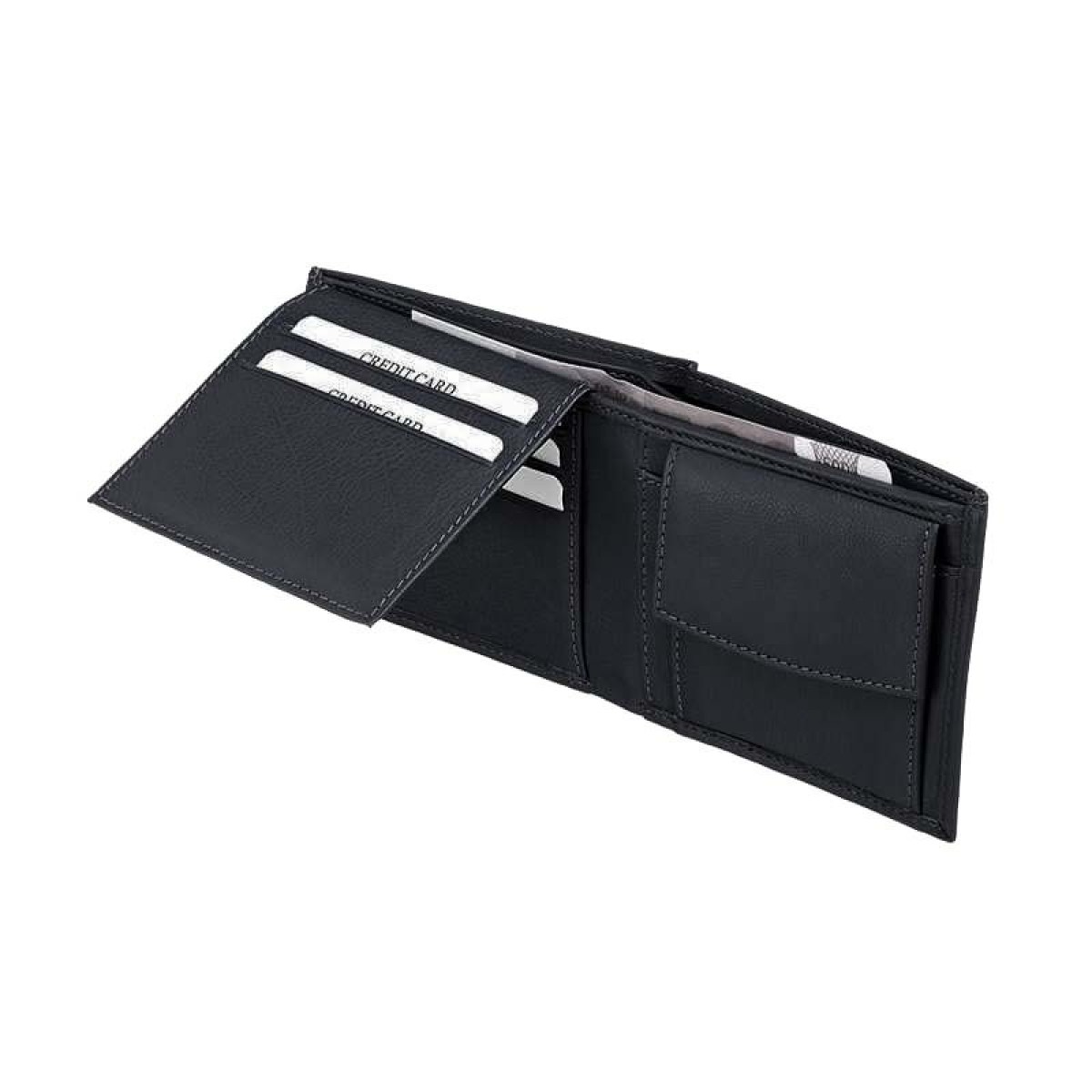 Ginis Leather Ανδρικό Πορτοφόλι Δέρμα CG8 Μαύρο Ginis Leather Ανδρικό Πορτοφόλι Δέρμα CG8 Μαύρο