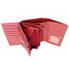 Ginis Leather Γυναικείο Πορτοφόλι Δέρμα FL246 Κόκκινο Ginis Leather Γυναικείο Πορτοφόλι Δέρμα FL246 Κόκκινο