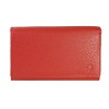Ginis Leather Γυναικείο Πορτοφόλι Δέρμα FL246 Κόκκινο Ginis Leather Γυναικείο Πορτοφόλι Δέρμα FL246 Κόκκινο