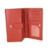 Ginis Leather Γυναικείο Πορτοφόλι Δέρμα FL246 Κόκκινο Ginis Leather Γυναικείο Πορτοφόλι Δέρμα FL246 Κόκκινο