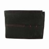 Ginis Leather Ανδρικό Πορτοφόλι Δέρμα MR1 Μαύρο
