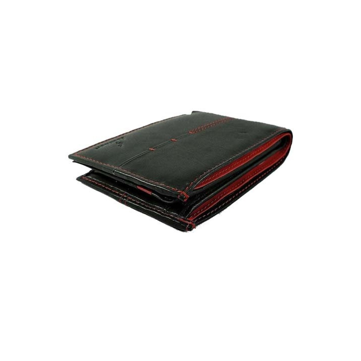 Ginis Leather Ανδρικό Πορτοφόλι Δέρμα MR4 Μαύρο