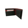 Ginis Leather Ανδρικό Πορτοφόλι Δέρμα MR4 Μαύρο