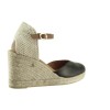 Ibizas Heritage Γυναικείες Espadrilles Δέρμα 7-KING Μαύρο