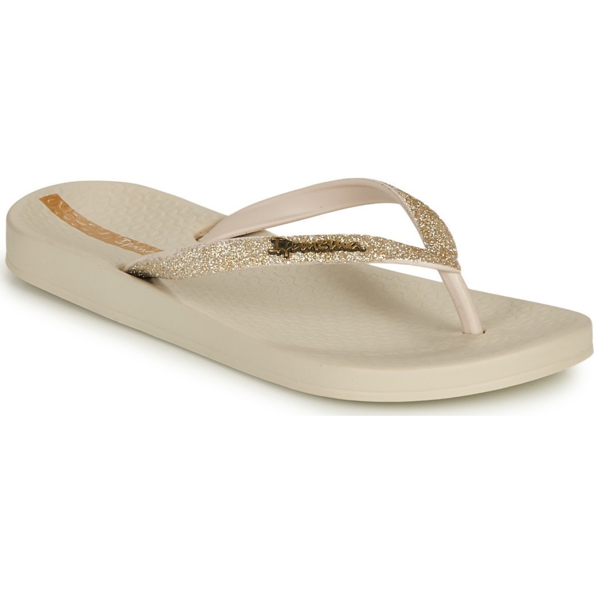 Ipanema Γυναικείες Σαγιονάρες 780-26328 (83140-20354) Μπέζ Χρυσό Glitter