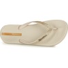 Ipanema Γυναικείες Σαγιονάρες 780-26328 (83140-20354) Μπέζ Χρυσό Glitter