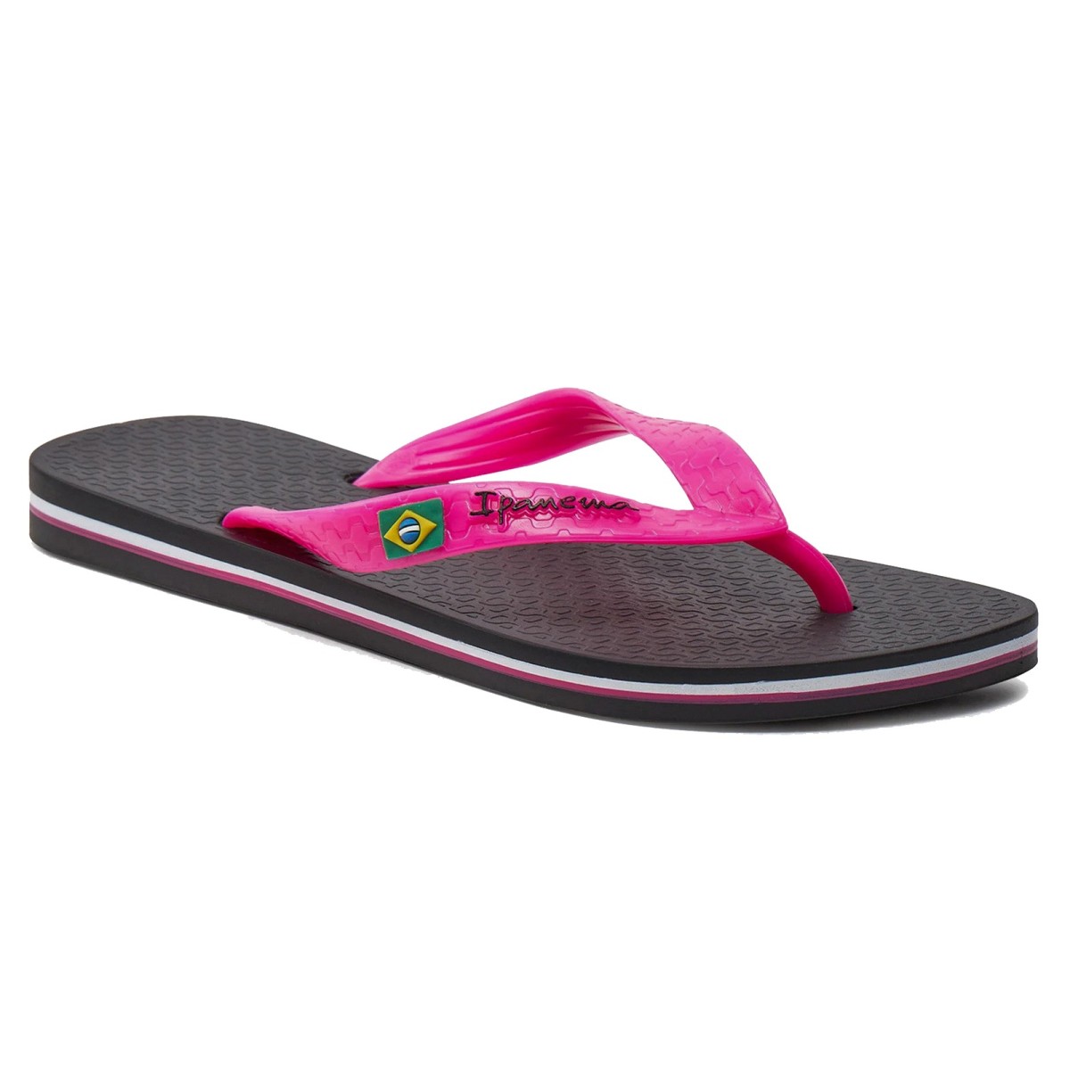 Ipanema Γυναικείες Σαγιονάρες 780-26330 (80408-AR828) Μαύρο Φούξια