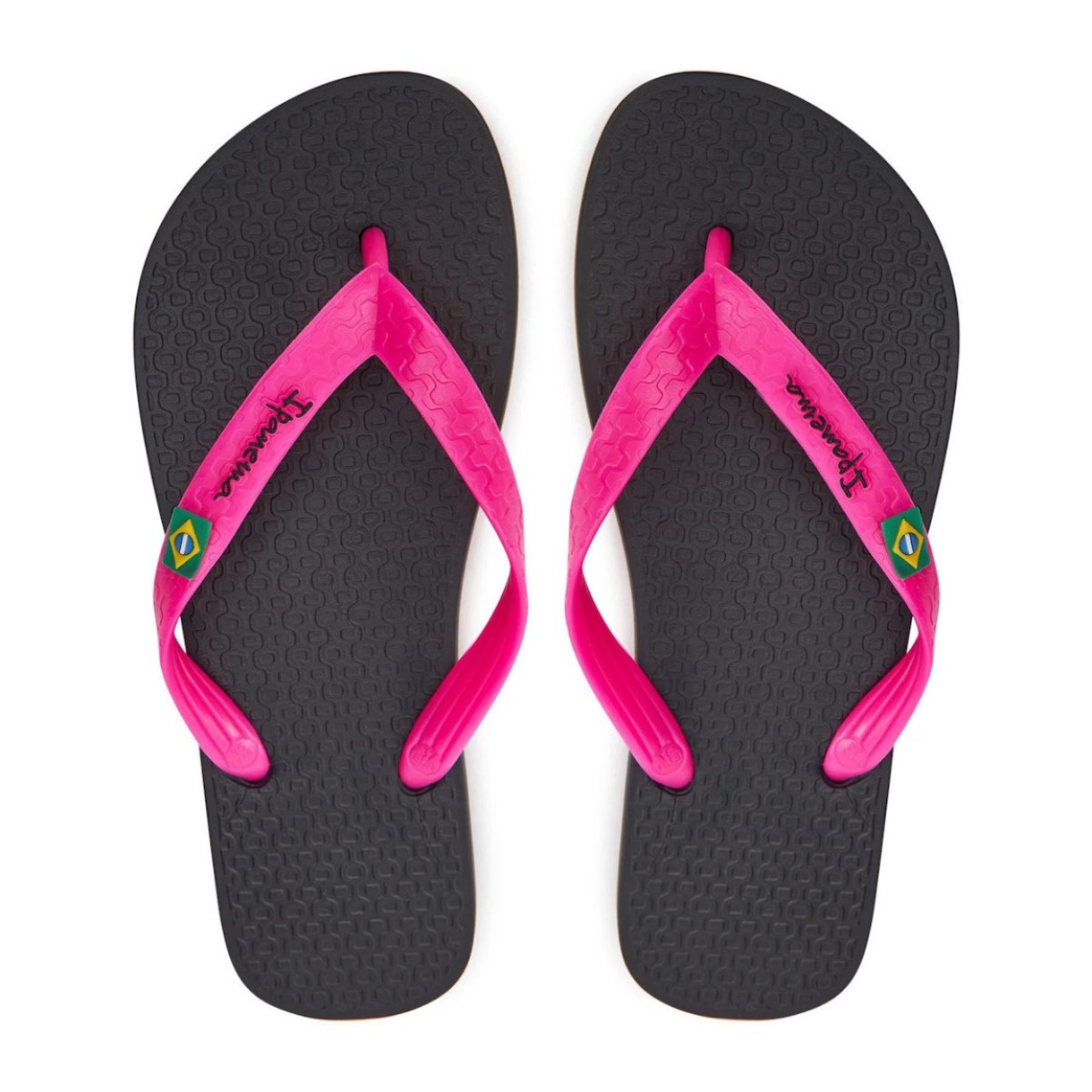 Ipanema Γυναικείες Σαγιονάρες 780-26330 (80408-AR828) Μαύρο Φούξια