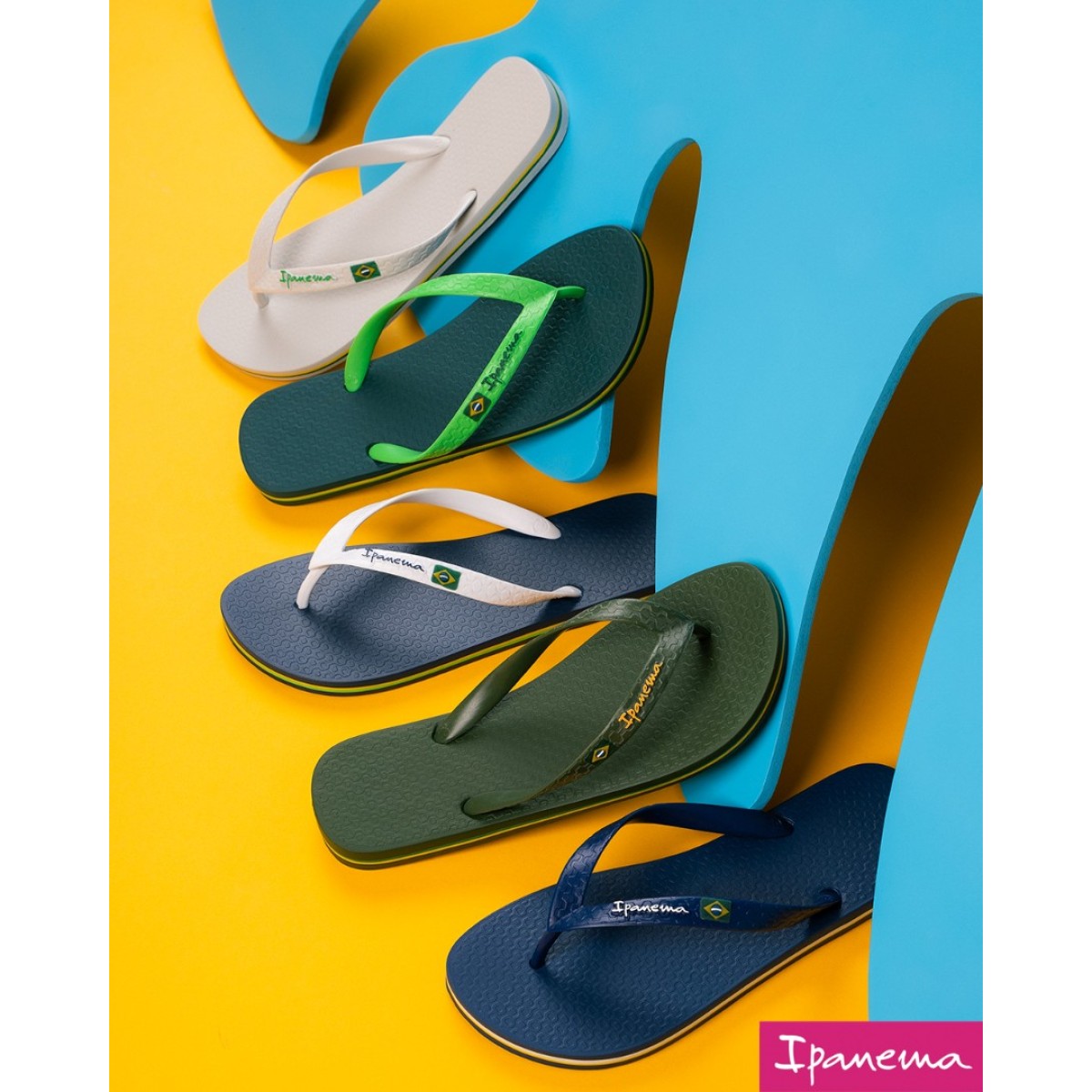 Ipanema Ανδρικές Σαγιονάρες 780-26301 (80415-22413) Μπλέ
