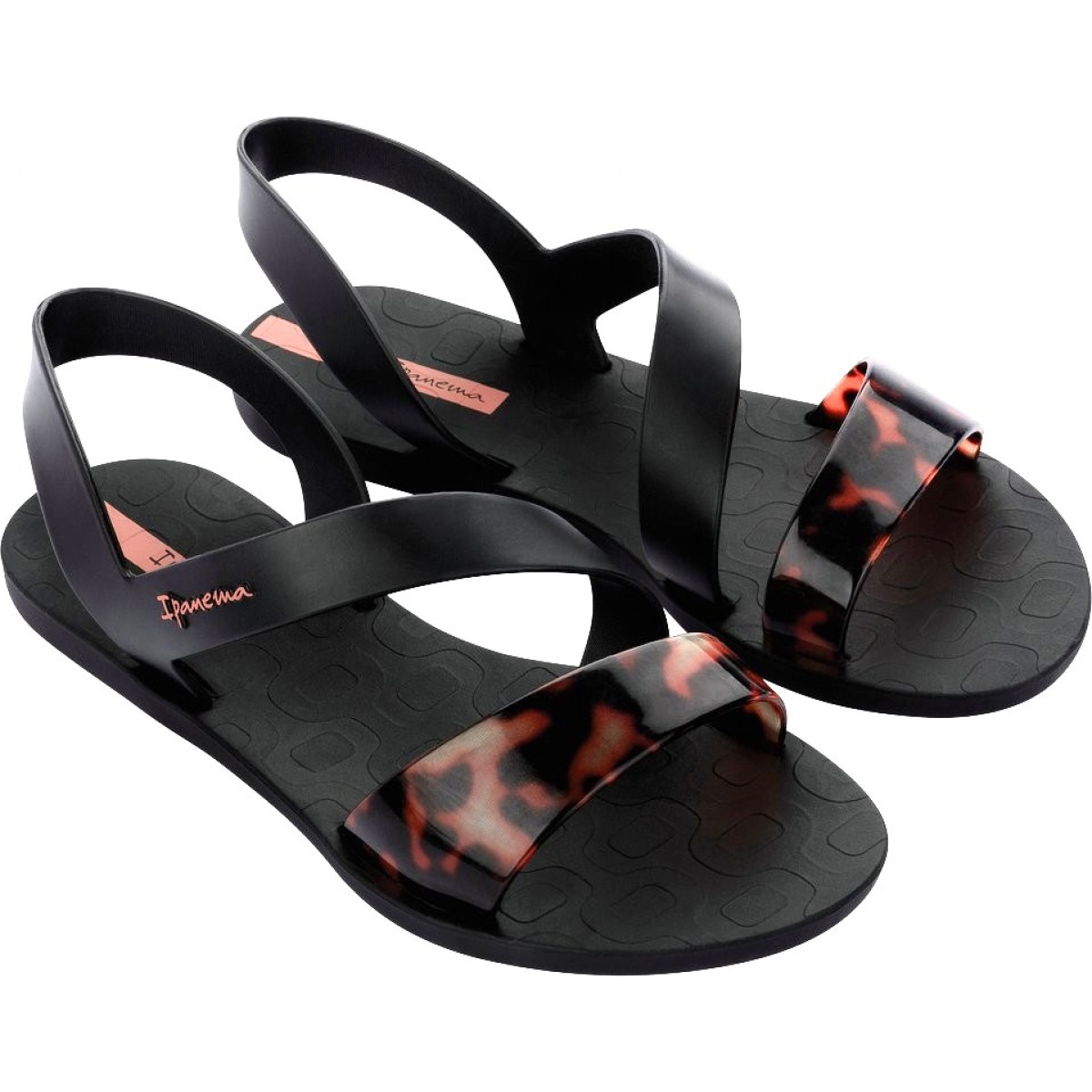 Ipanema Γυναικεία Πέδιλα 780-25342 (82429-BD399) Μαύρο Tartaruga