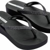 Ipanema Γυναικείες Σαγιονάρες 780-26346 (83386-AJ496) Μαύρο Glitter