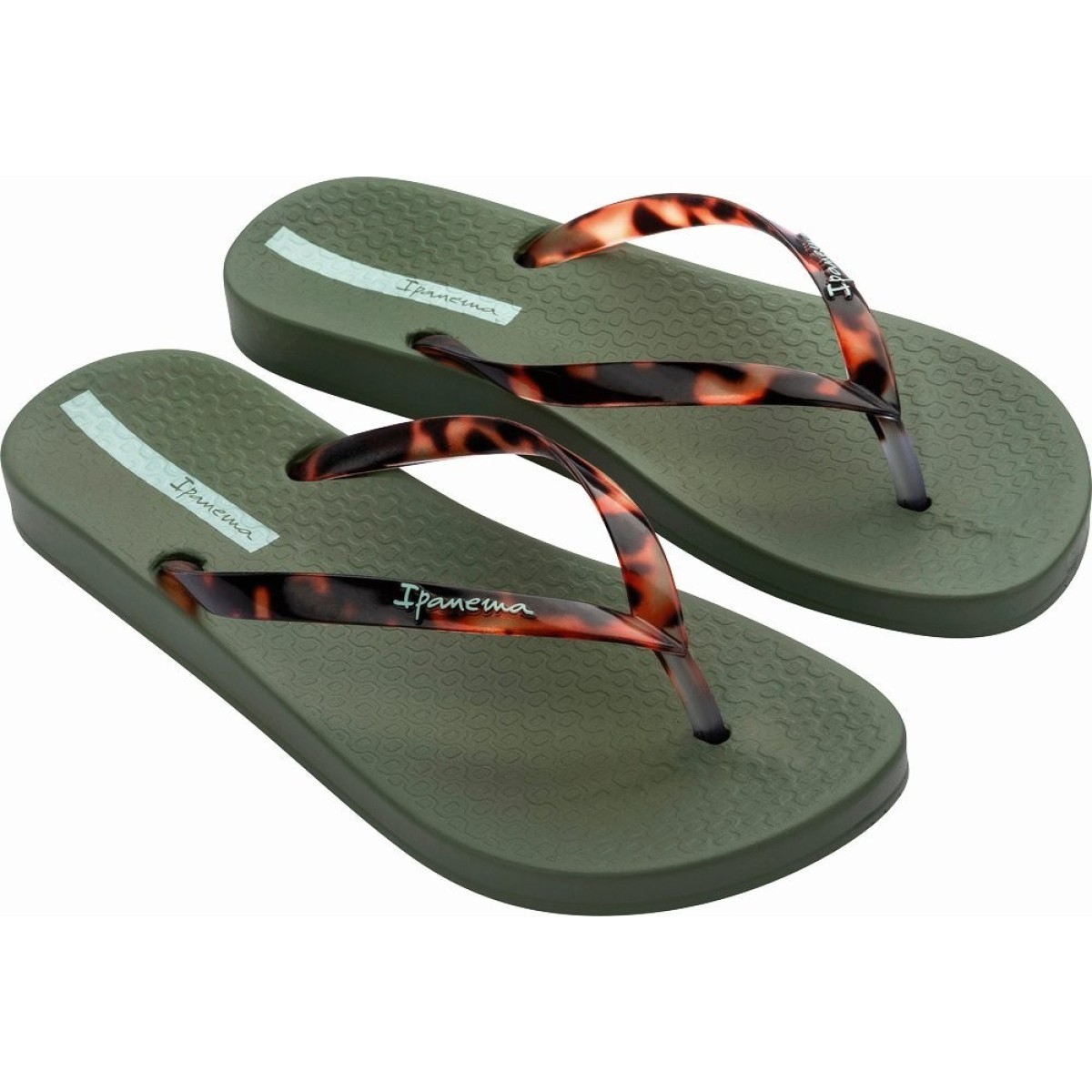 Ipanema Γυναικείες Σαγιονάρες 780-26356 (83648-AJ405) Χακί Tartaruga