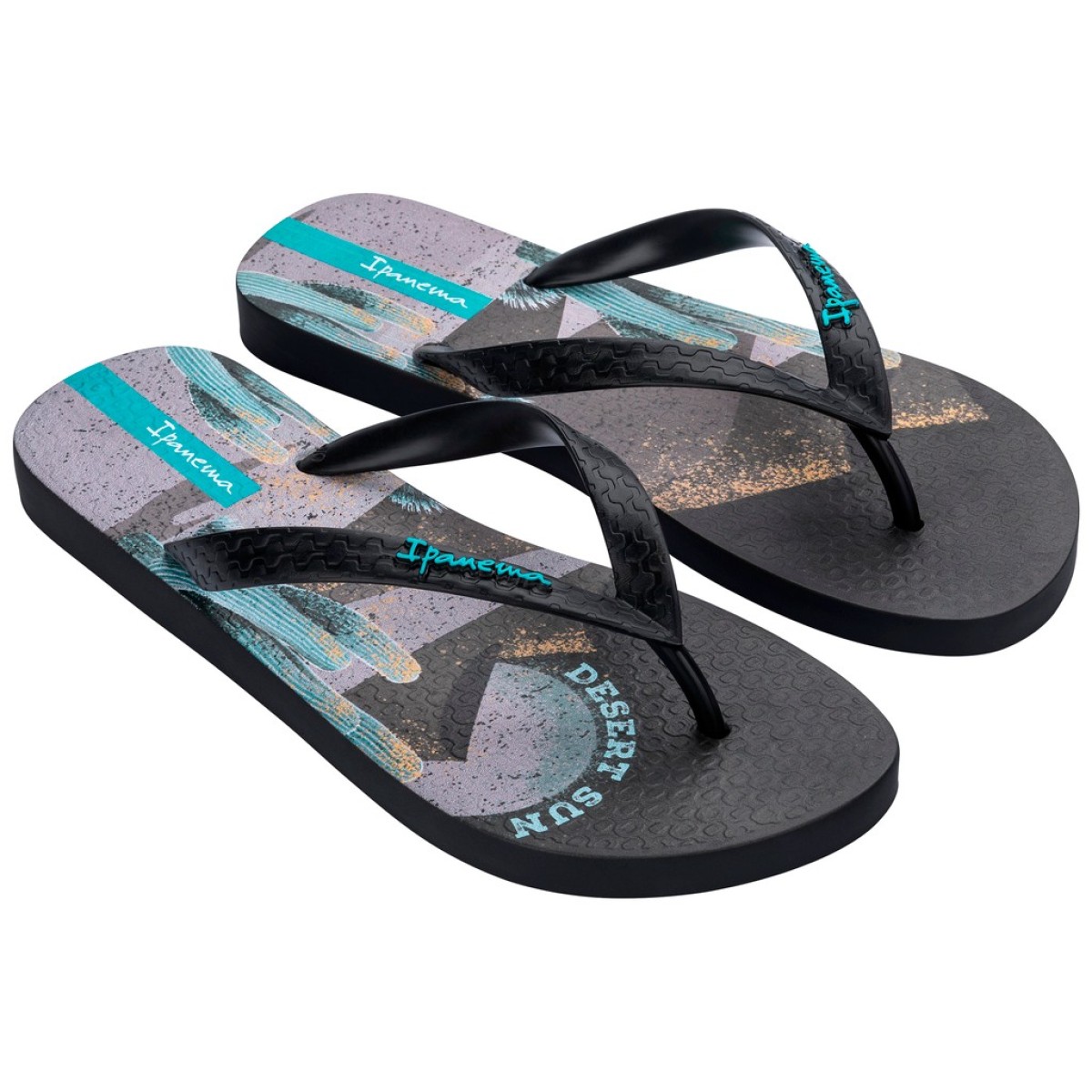 Ipanema Ανδρικές Σαγιονάρες 780-26305 (83765-BL555) Μαύρο