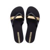 Ipanema Γυναικείες Σαγιονάρες 780-26324 (81805-AT156) Μαύρο Χρυσό
