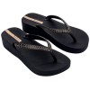 Ipanema Γυναικείες Σαγιονάρες 780-26333 (83750-BP367) Μαύρο Χρυσό