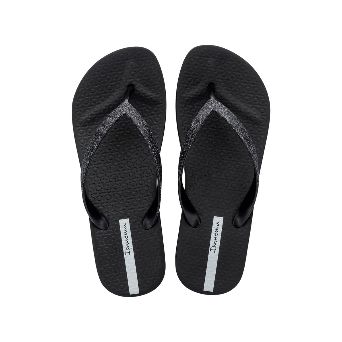 Ipanema Γυναικείες Σαγιονάρες 780-26346 (83386-AJ496) Μαύρο Glitter