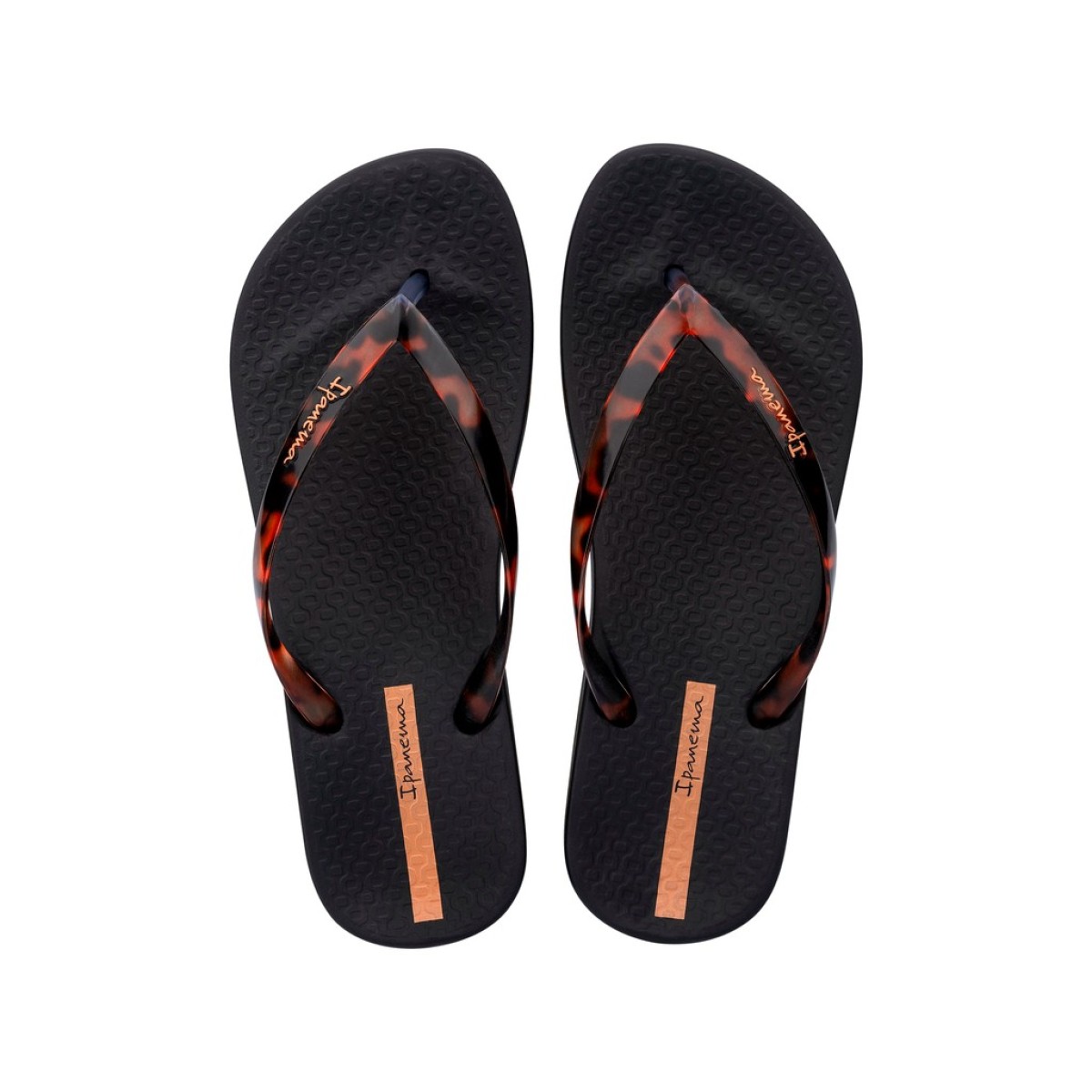 Ipanema Γυναικείες Σαγιονάρες 780-26356 (83648-AR100) Μαύρο Tartaruga