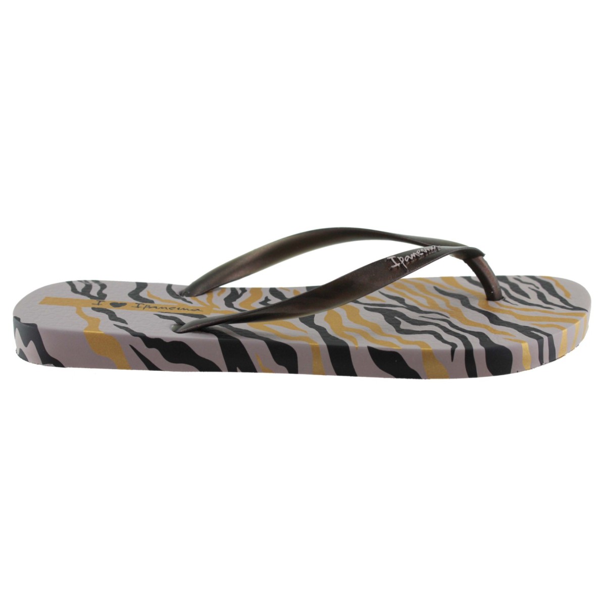 Ipanema Γυναικείες Σαγιονάρες 780-24343 (83468-AP104) Γκρι Μπρονζέ