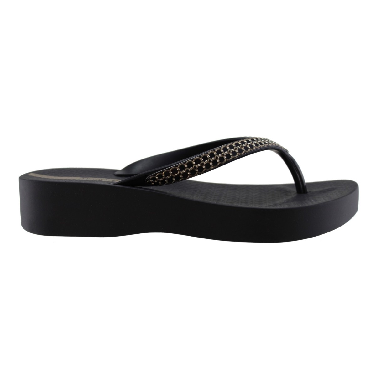 Ipanema Γυναικείες Σαγιονάρες 780-26333 (83750-BP367) Μαύρο Χρυσό