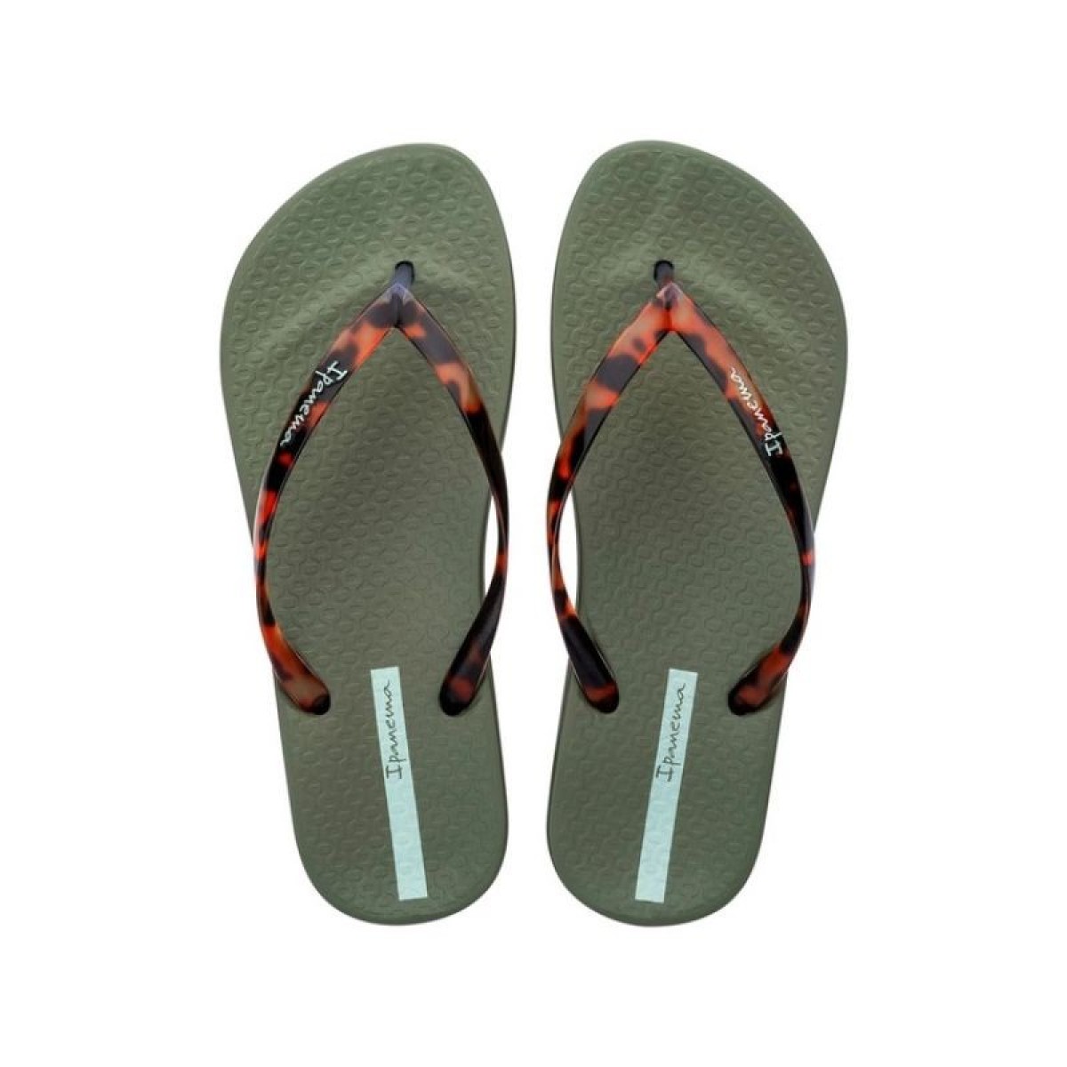 Ipanema Γυναικείες Σαγιονάρες 780-26356 (83648-AJ405) Χακί Tartaruga