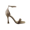 LADY Shoes Γυναικεία Πέδιλα 04 Nude Satin