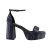 LADY Shoes Γυναικεία Πέδιλα 2419 Μωβ Satin