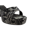 LADY Shoes Γυναικεία Πέδιλα 2420 Μαύρο Satin