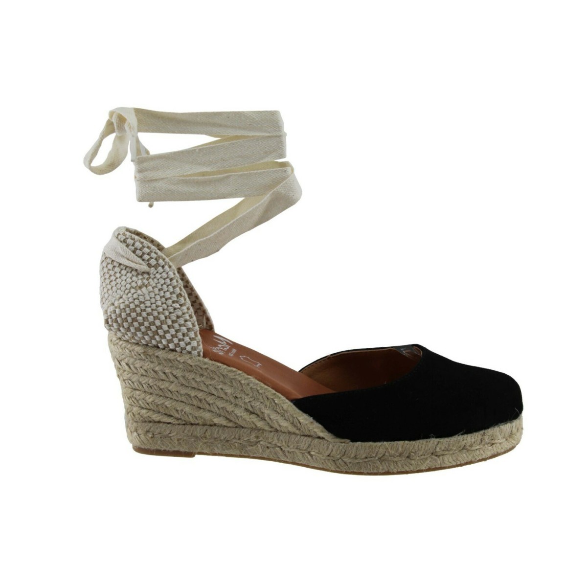 Marila Γυναικείες Espadrilles Δέρμα 748-22102 Μαύρο Suede Marila Γυναικείες Espadrilles Δέρμα 748-22102 Μαύρο Suede