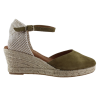 Marila Γυναικείες Espadrilles Δέρμα 748-25051 Χακί Suede