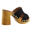 Marila Γυναικεία Mules Δέρμα 748-25009 Μαύρο Suede Marila Γυναικεία Mules Δέρμα 748-25009 Μαύρο Suede
