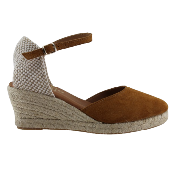 Marila Γυναικείες Espadrilles Δέρμα 748-25051 Ταμπά Suede