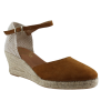 Marila Γυναικείες Espadrilles Δέρμα 748-25051 Ταμπά Suede