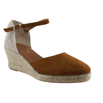 Marila Γυναικείες Espadrilles Δέρμα 748-25051 Ταμπά Suede