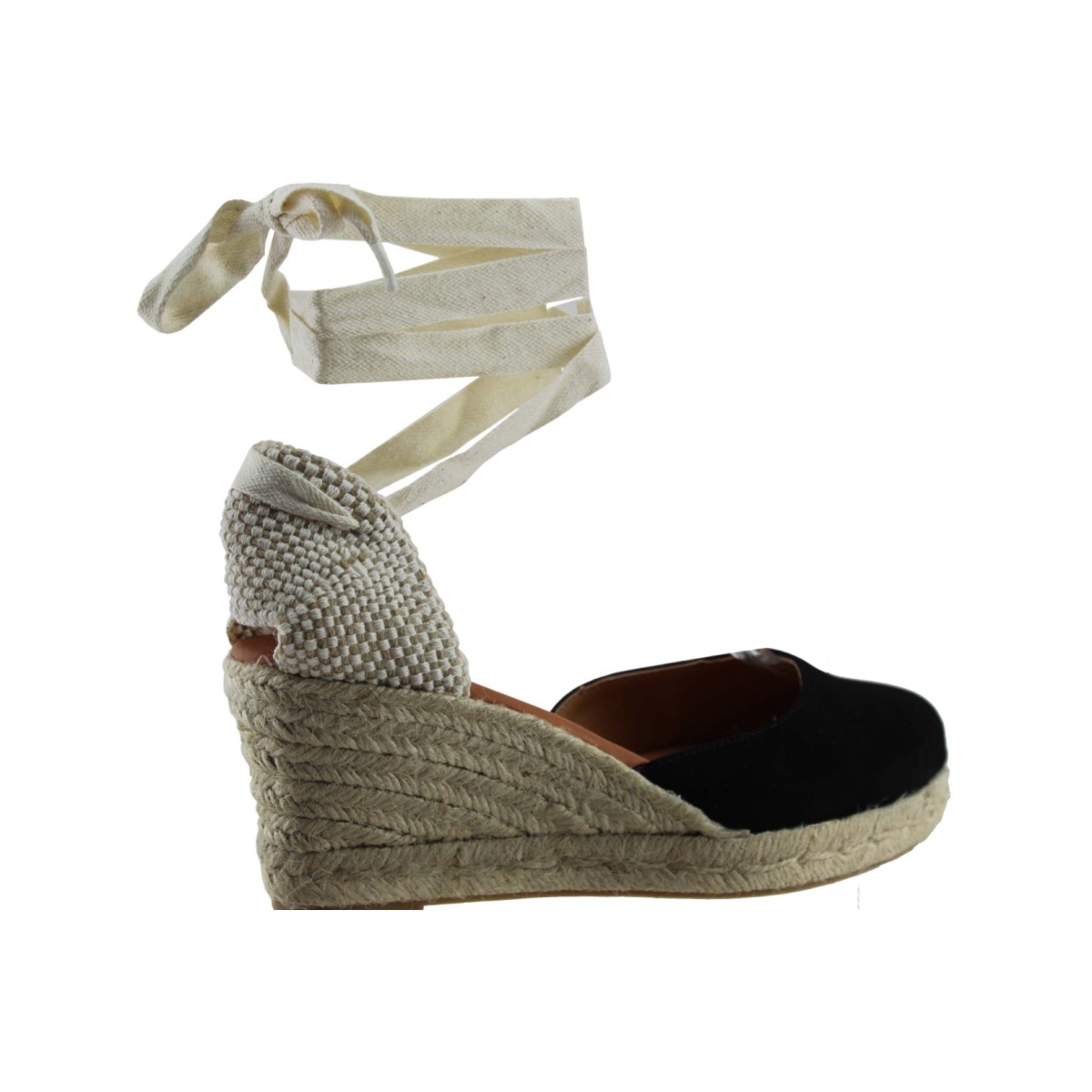 Marila Γυναικείες Espadrilles Δέρμα 748-22102 Μαύρο Suede Marila Γυναικείες Espadrilles Δέρμα 748-22102 Μαύρο Suede