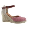 Marila Γυναικείες Espadrilles Δέρμα 748-23235 Σομόν Suede
