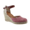 Marila Γυναικείες Espadrilles Δέρμα 748-23235 Σομόν Suede