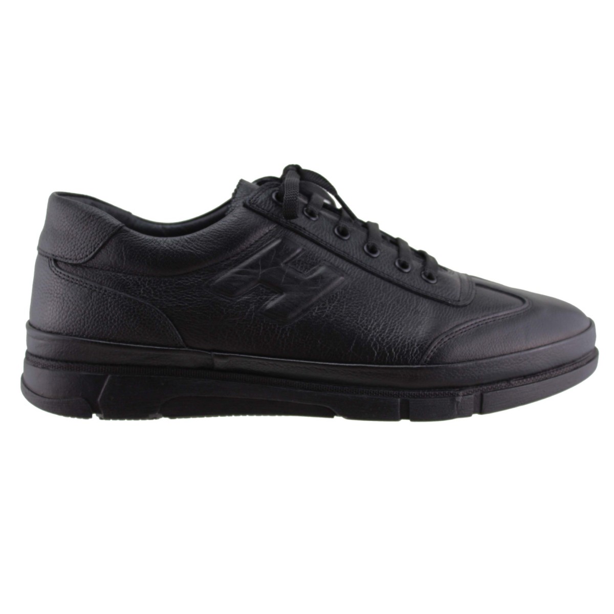Milanos Ανδρικά Sneakers Δέρμα 1466-3 Μαύρο