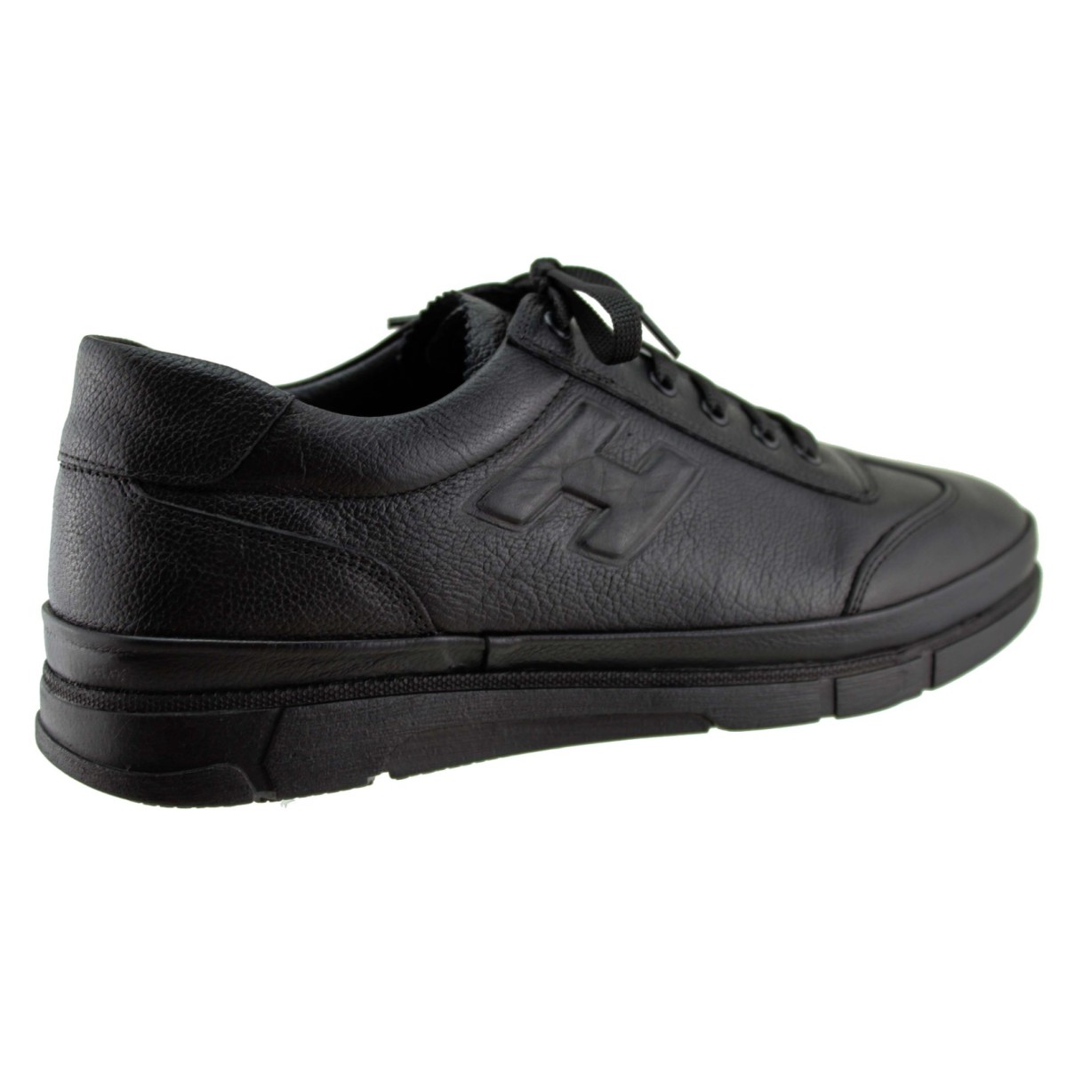 Milanos Ανδρικά Sneakers Δέρμα 1466-3 Μαύρο