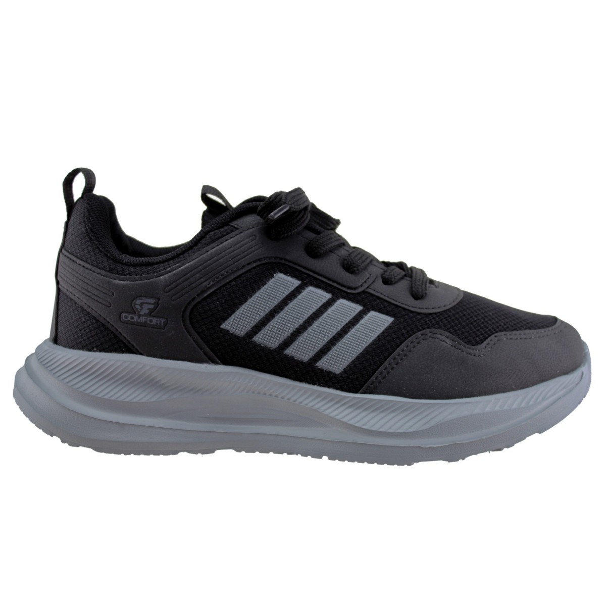 Milanos Ανδρικά Αθλητικά 1550TL Μαύρο Γκρι