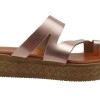 Milanos Γυναικεία Σανδάλια Flatforms 309 Χαλκός
