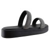 Milanos Γυναικεία Σανδάλια Flatforms 1037 Μαύρο