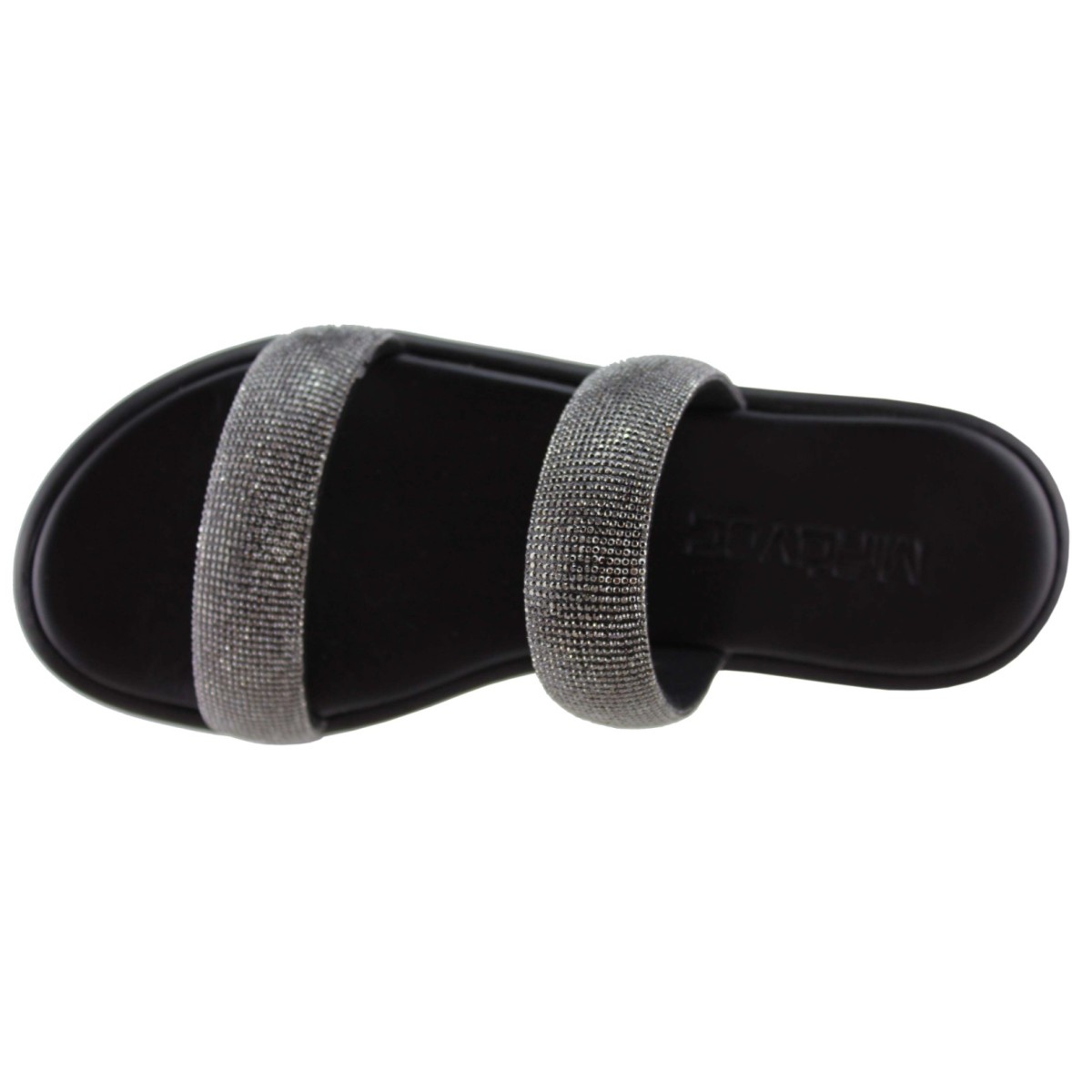Milanos Γυναικεία Σανδάλια Flatforms 1037 Μαύρο