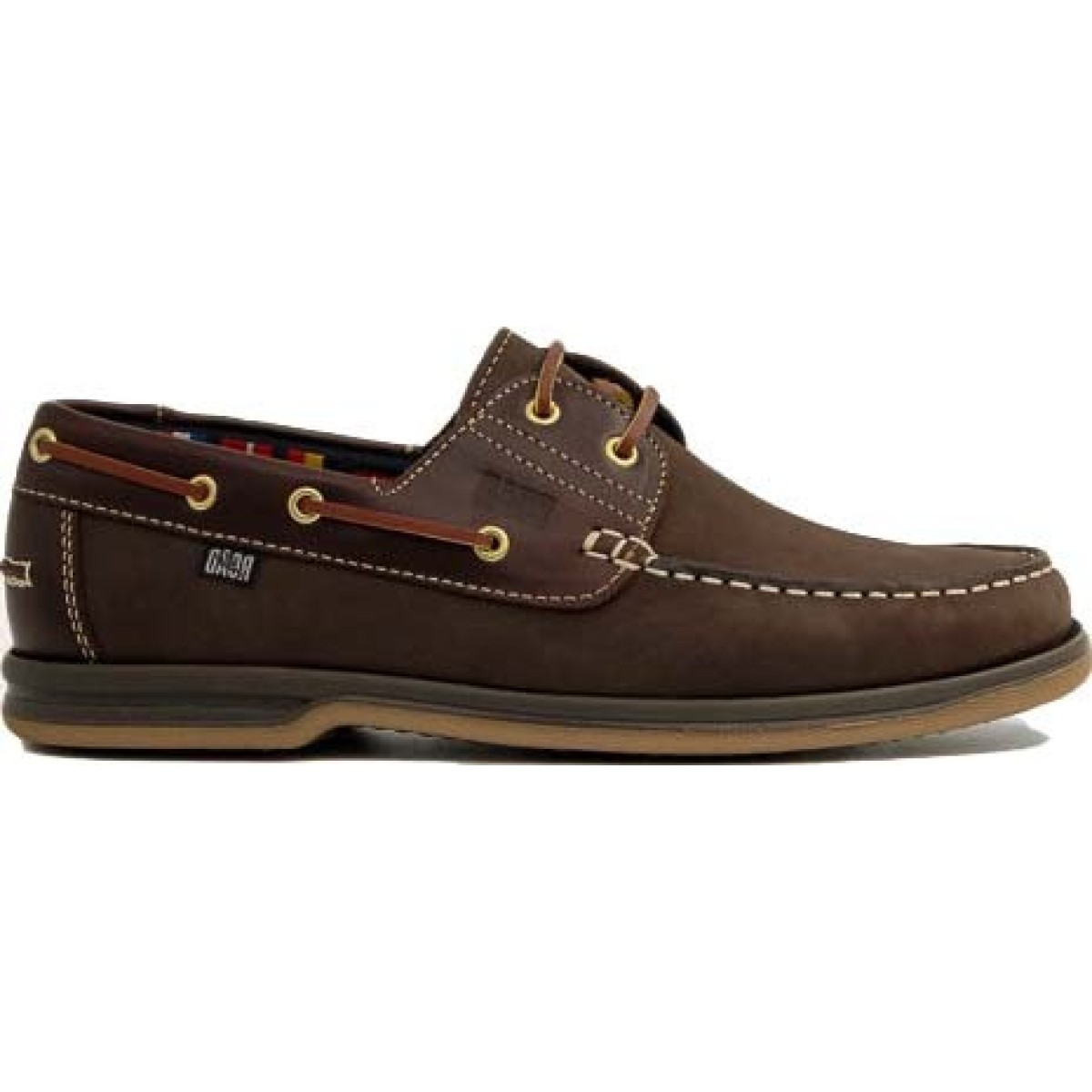 Road Footwear Ανδρικά Boat Δέρμα 10112 Καφέ Suede