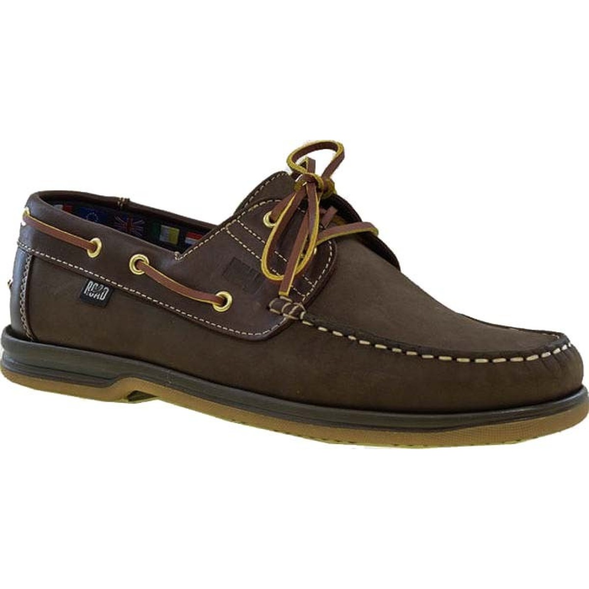 Road Footwear Ανδρικά Boat Δέρμα 10112 Καφέ Suede
