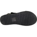 Road Shoes Γυναικεία Πέδιλα Flatforms Δέρμα 17288 Mαύρο