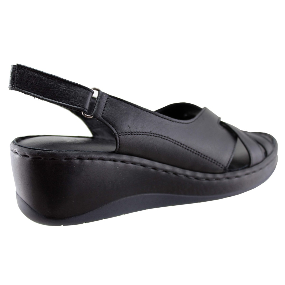Road Shoes Γυναικεία Πέδιλα Πλατφόρμες Δέρμα 242 Μαύρο Road Shoes Γυναικεία Πέδιλα Πλατφόρμες Δέρμα 242 Μαύρο