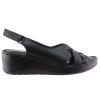 Road Shoes Γυναικεία Πέδιλα Πλατφόρμες Δέρμα 242 Μαύρο Road Shoes Γυναικεία Πέδιλα Πλατφόρμες Δέρμα 242 Μαύρο