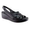 Road Shoes Γυναικεία Πέδιλα Πλατφόρμες Δέρμα 242 Μαύρο Road Shoes Γυναικεία Πέδιλα Πλατφόρμες Δέρμα 242 Μαύρο