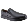 Road Footwear Ανδρικά Casual Δέρμα 25794 Μαύρο