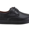 Road Footwear Ανδρικά Casual Δέρμα 25790 Μαύρο